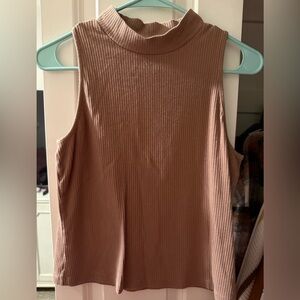 Old Navy Ribbed Sleeveless Top - Brown